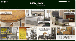 Desktop Screenshot of hekman.com